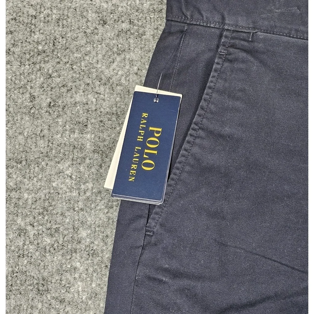 Polo Ralph Lauren Bedford Stretch Straight Leg Pant Size 32x32 Ink Blue